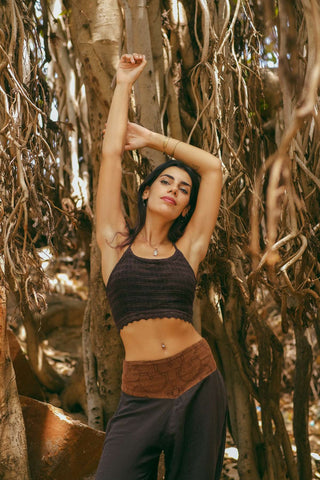 Sacred Harmony Pants Dark Brown