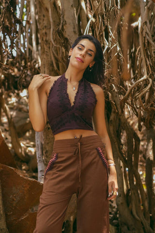 Primal Essence Top Dark Brown