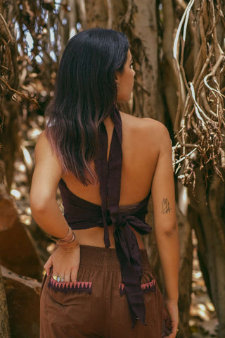 Primal Essence Top Dark Brown