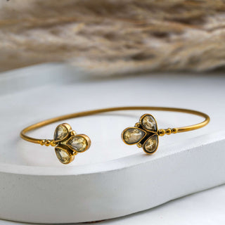 Flower Bracelet Brass