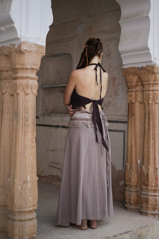 Wild Spirit wrap Skirt Dusty Amethyst