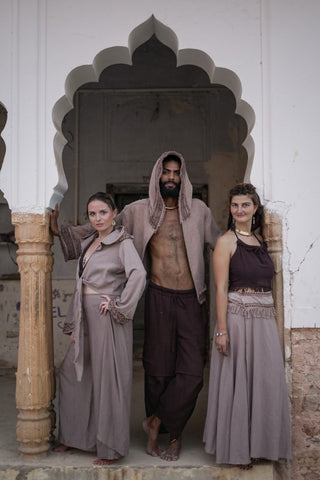 Wild Spirit wrap Skirt Dusty Amethyst