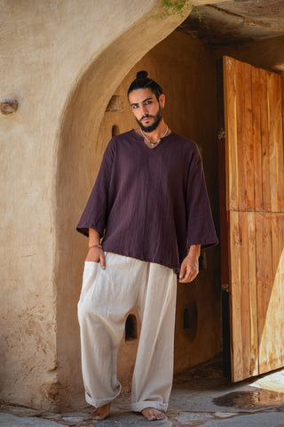 Itza Shirt Dark Brown