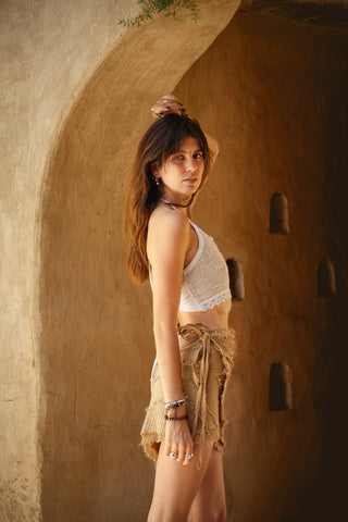 Luna Patch Skirt Desert