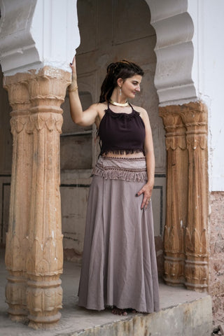 Wild Spirit wrap Skirt Dusty Amethyst