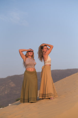 Nova Skirt Block Desert