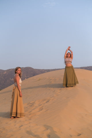 Nova Skirt Block Desert
