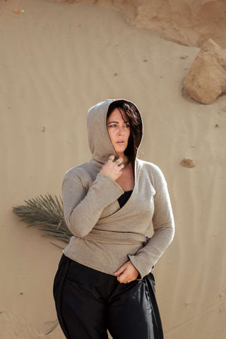 Wool Wrap Top