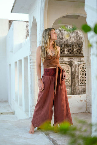 Tierra Wrap Top Earth