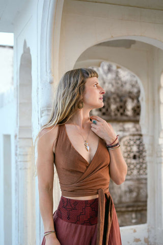 Tierra Wrap Top Earth