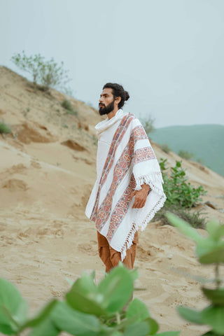 Khullu Shawl White