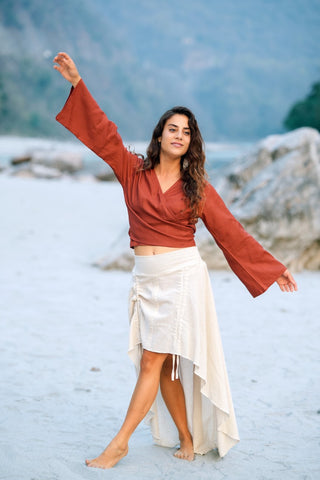 Izel Skirt Natural