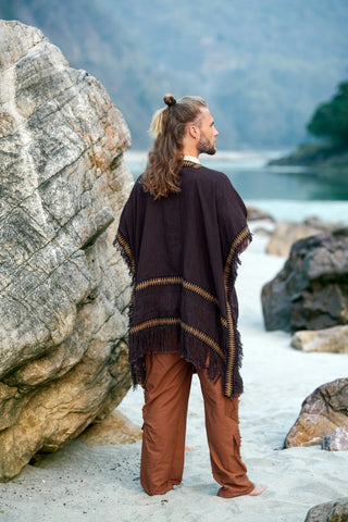 Tanaia Vest Dark Brown