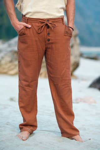 Handloom Pants Earth