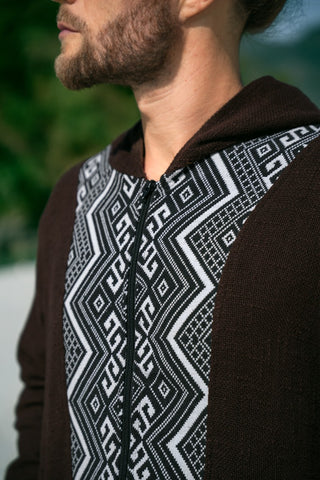 Taras Jacket Dark Brown