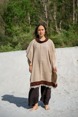 Zenith Poncho Natural