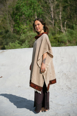 Zenith Poncho Natural