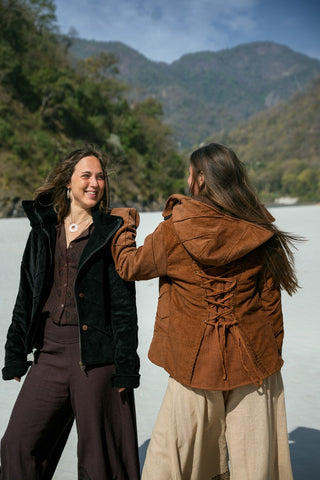 Leafed Jacket Earth