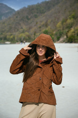 Leafed Jacket Earth