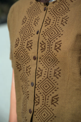 Lotus Blouse Green