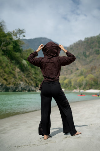 Long Yoga Pants Black