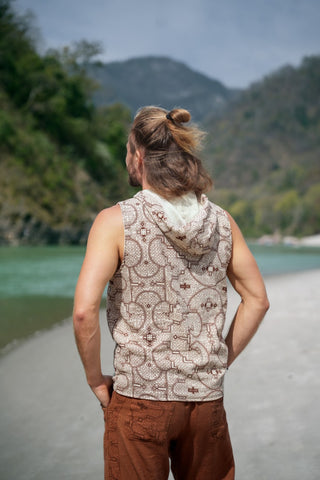 Shipibo Vest Natural