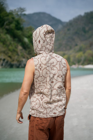 Shipibo Vest Natural