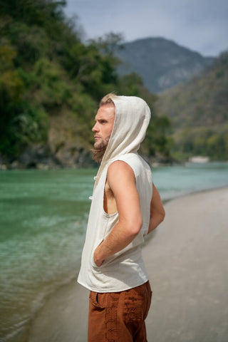 Shipibo Vest Natural