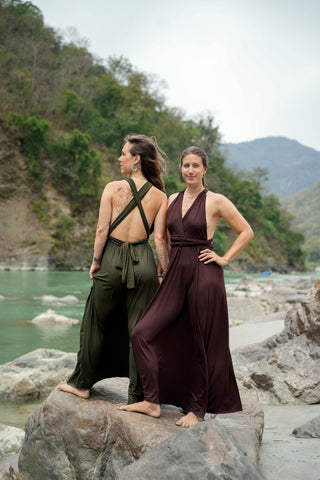 Yasmin Dress Dark Brown