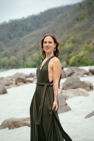 Yasmin Dress Green