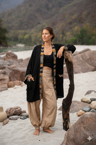 Kyan Kimono Black
