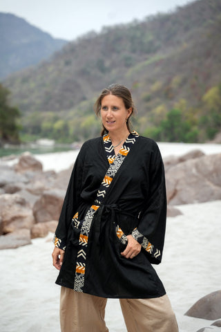 Kyan Kimono Black