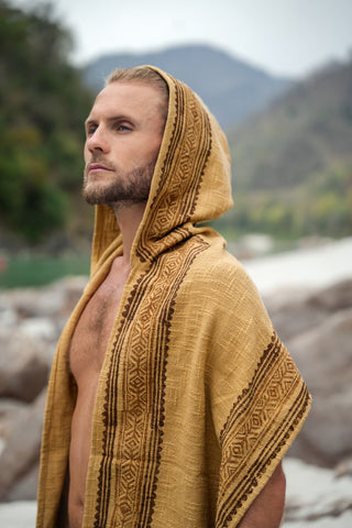Tenal Hooded Cape Desert