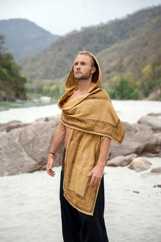 Tenal Hooded Cape Desert