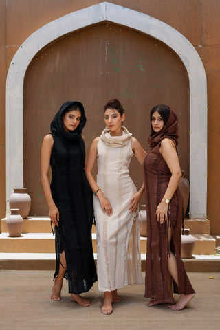 Oracle Dress Dark Brown