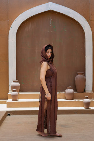 Oracle Dress Dark Brown