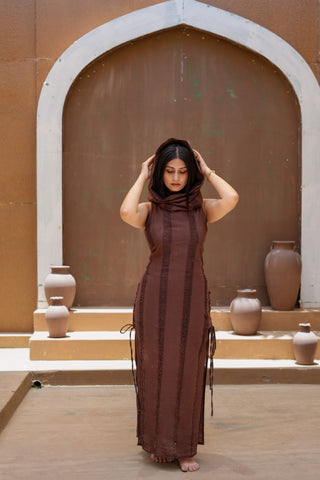 Oracle Dress Dark Brown