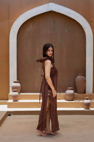 Oracle Dress Dark Brown