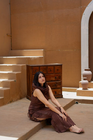 Oracle Dress Dark Brown