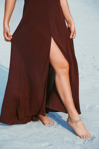 Muse Dress Dark Brown