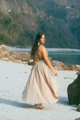 Izel Skirt Beige