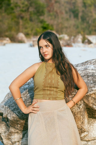 Noemi Top Green