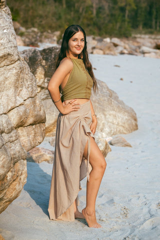 Izel Skirt Beige