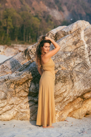 Muse Dress Beige