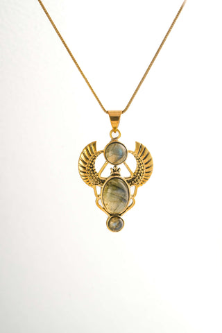 Ma'at Pendant Brass